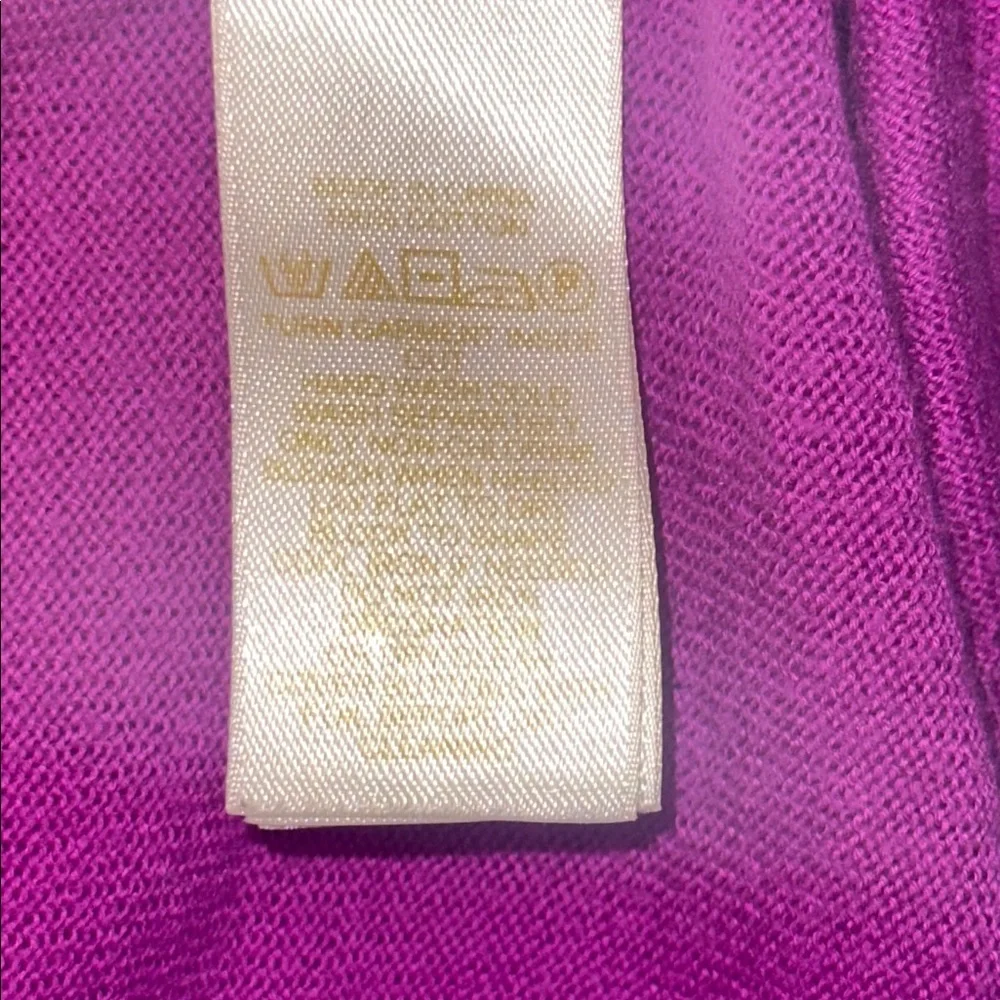 Purple‎ Pink Cardigan with Embellished Bling Collar
